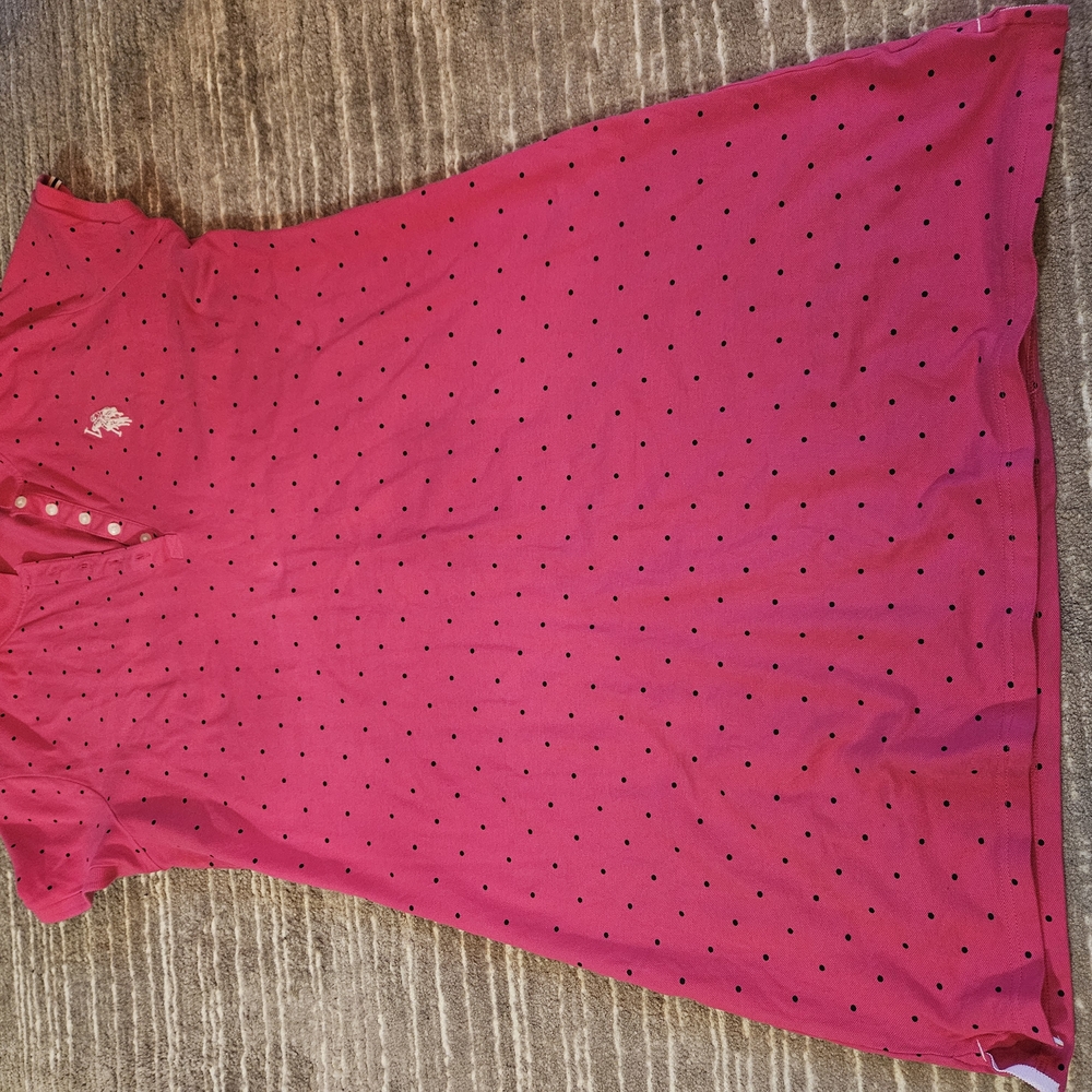 Pink Polka Dot Dress